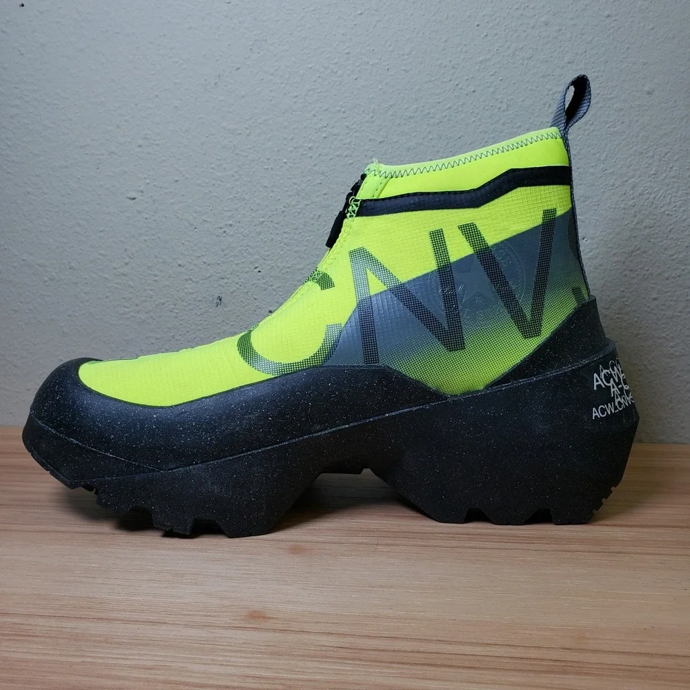 Converse ACW Geo Forma Boot Volt Electric Yellow Stretch Chunky Special Edition